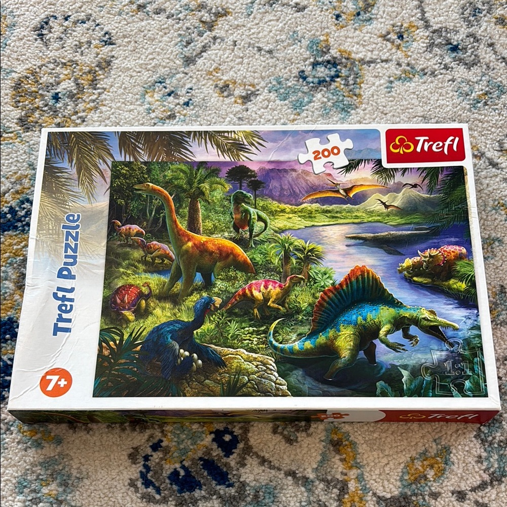 Dinosaur Puzzle - 200 Pieces - Multicolor